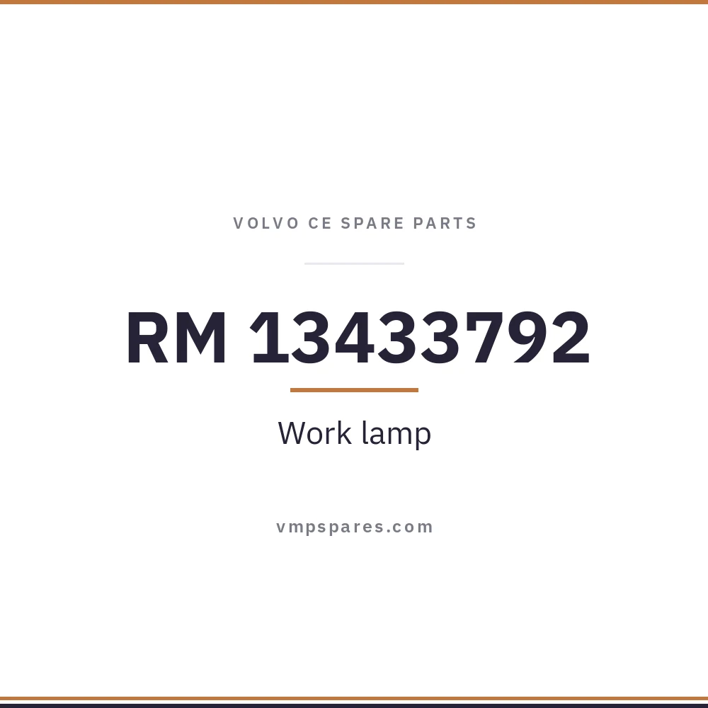 RM 13433792 – Work lamp