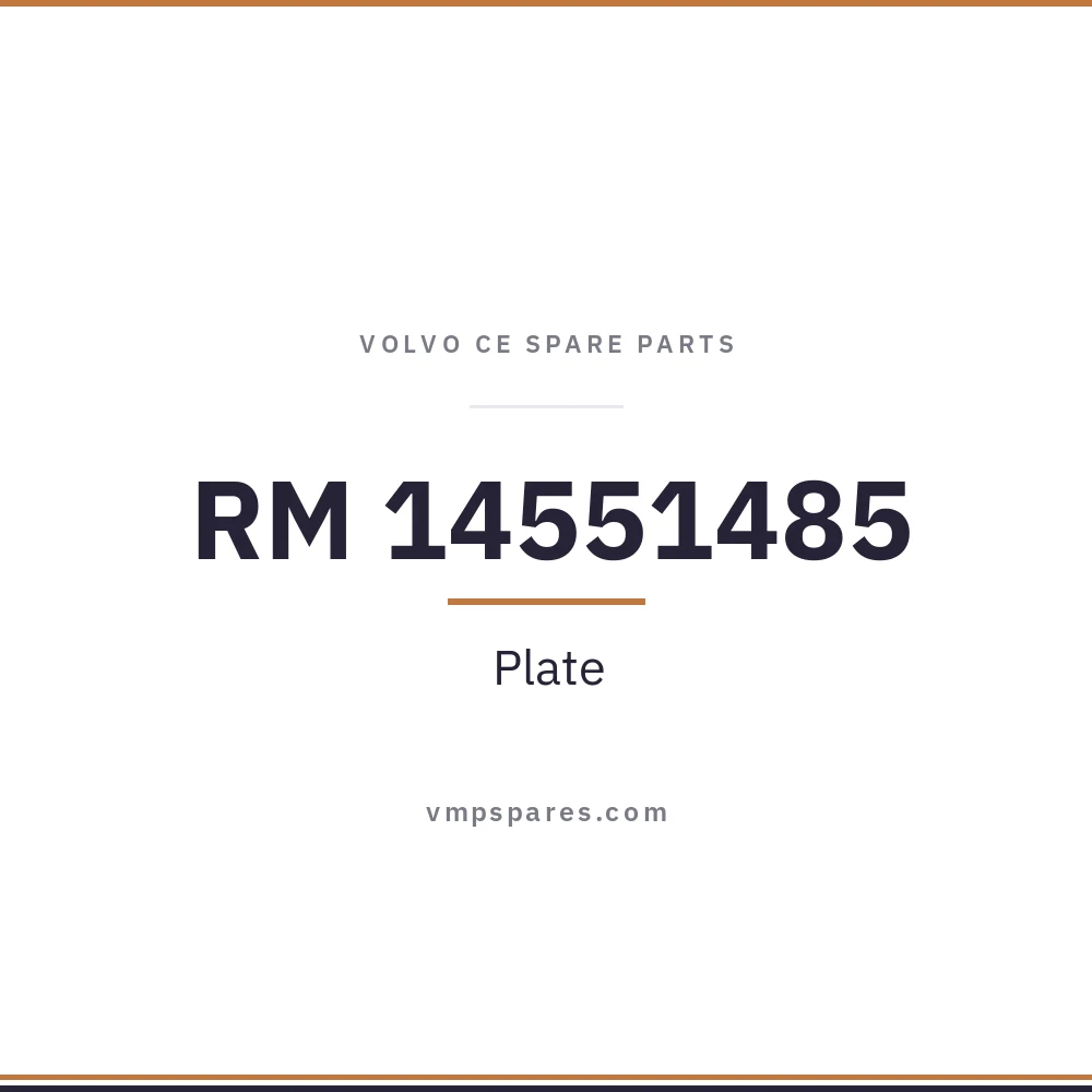 RM 14551485 – Plate