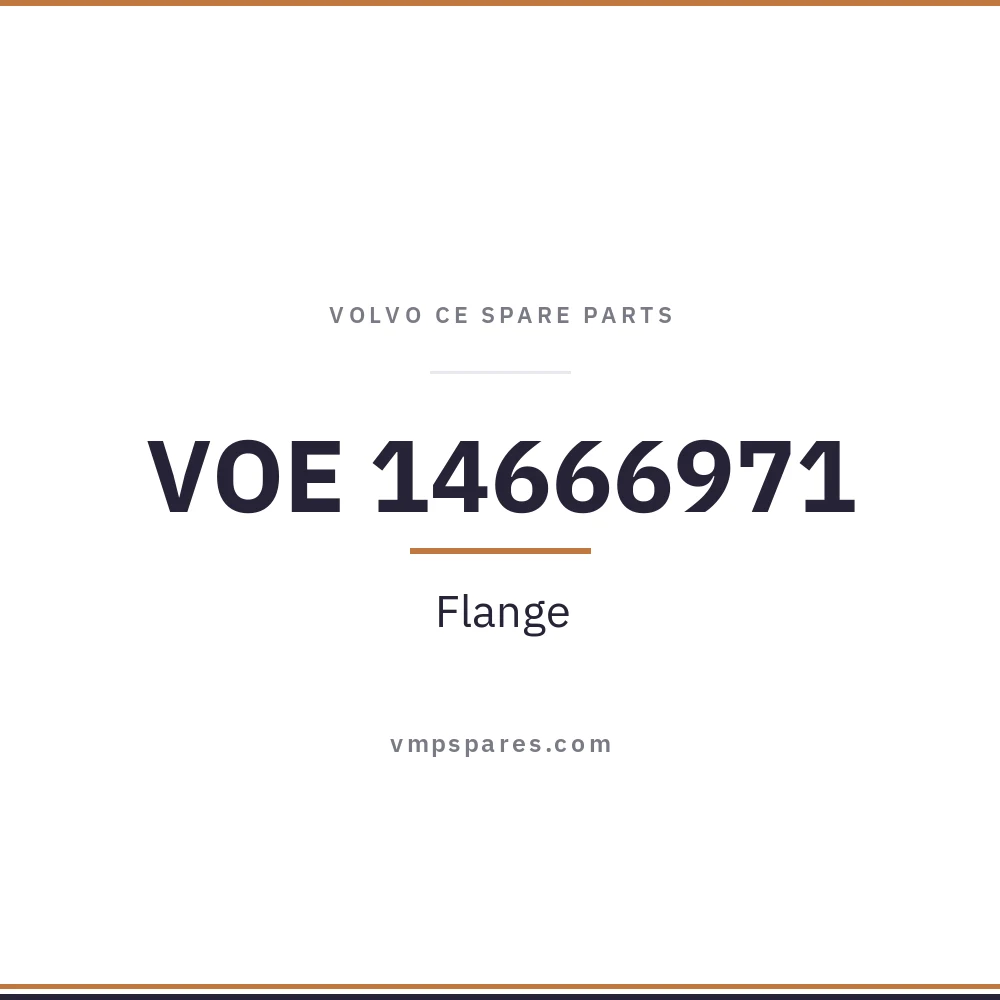 VOE 14666971 – Flange