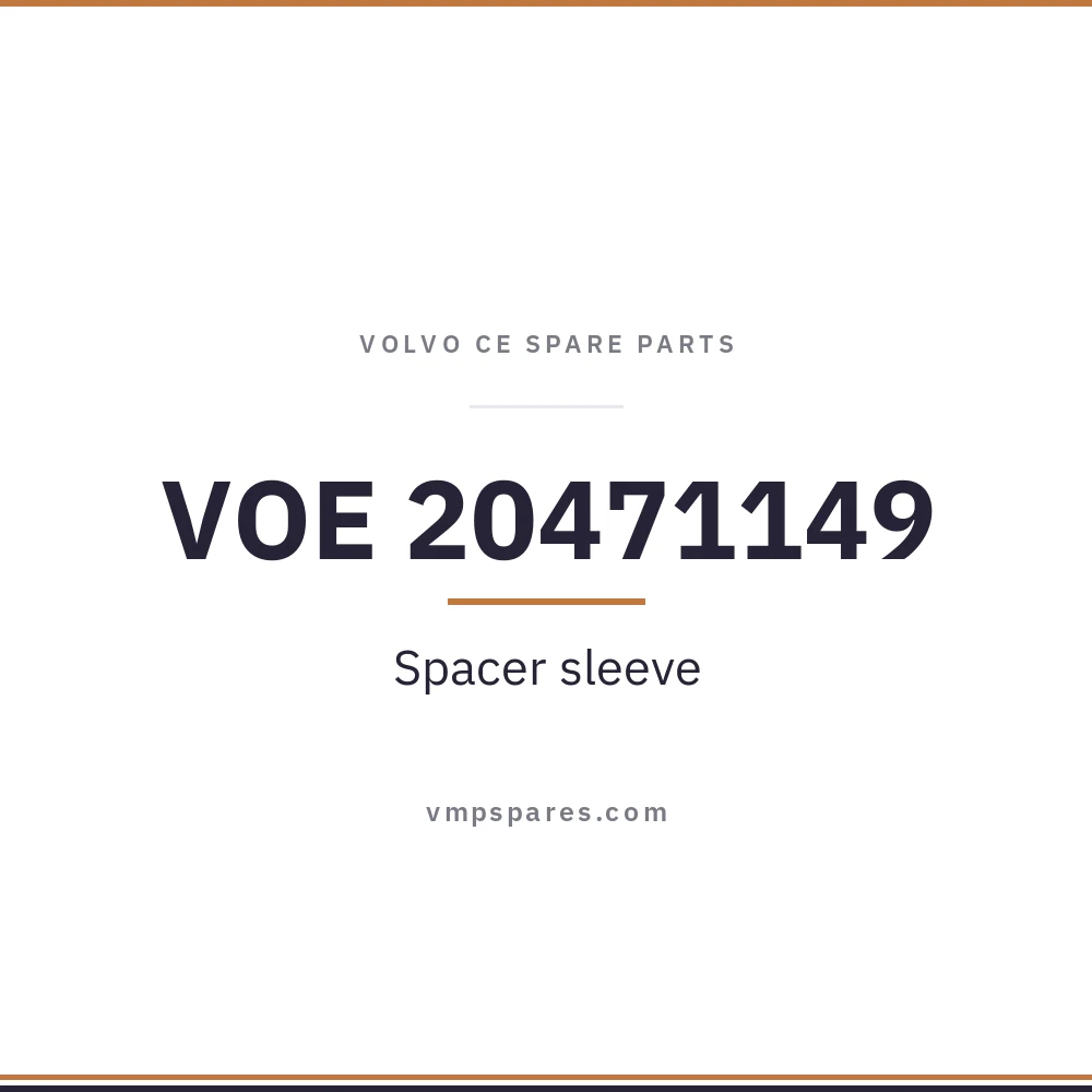 VOE 20471149 – Spacer sleeve