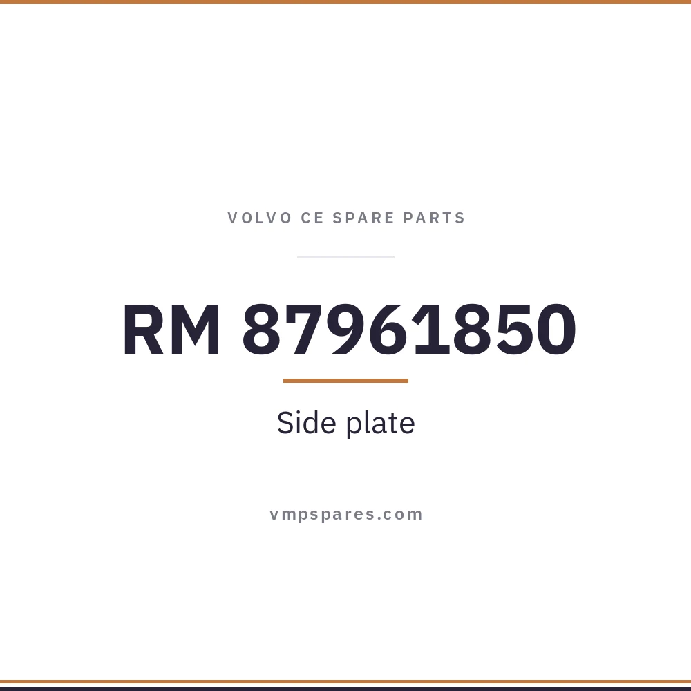 RM 87961850 – Side plate