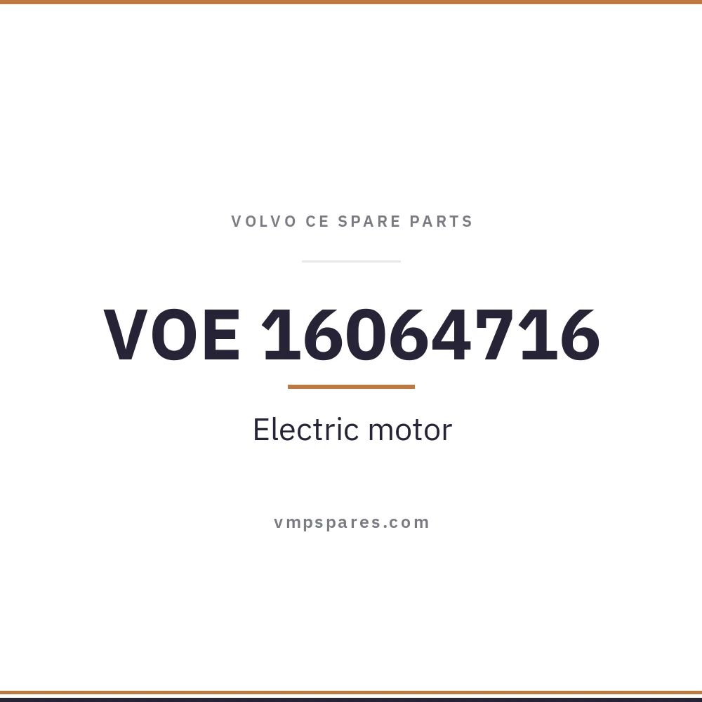 VOE 16064716 – Electric motor
