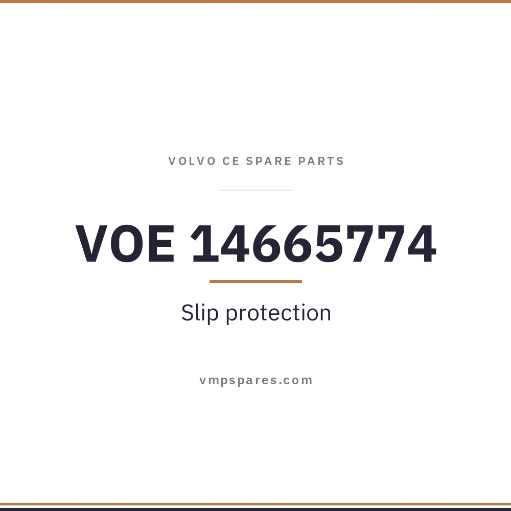 VOE 14665774 – Slip protection