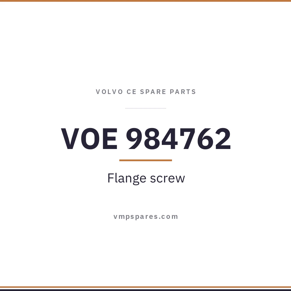 VOE 984762 – Flange screw
