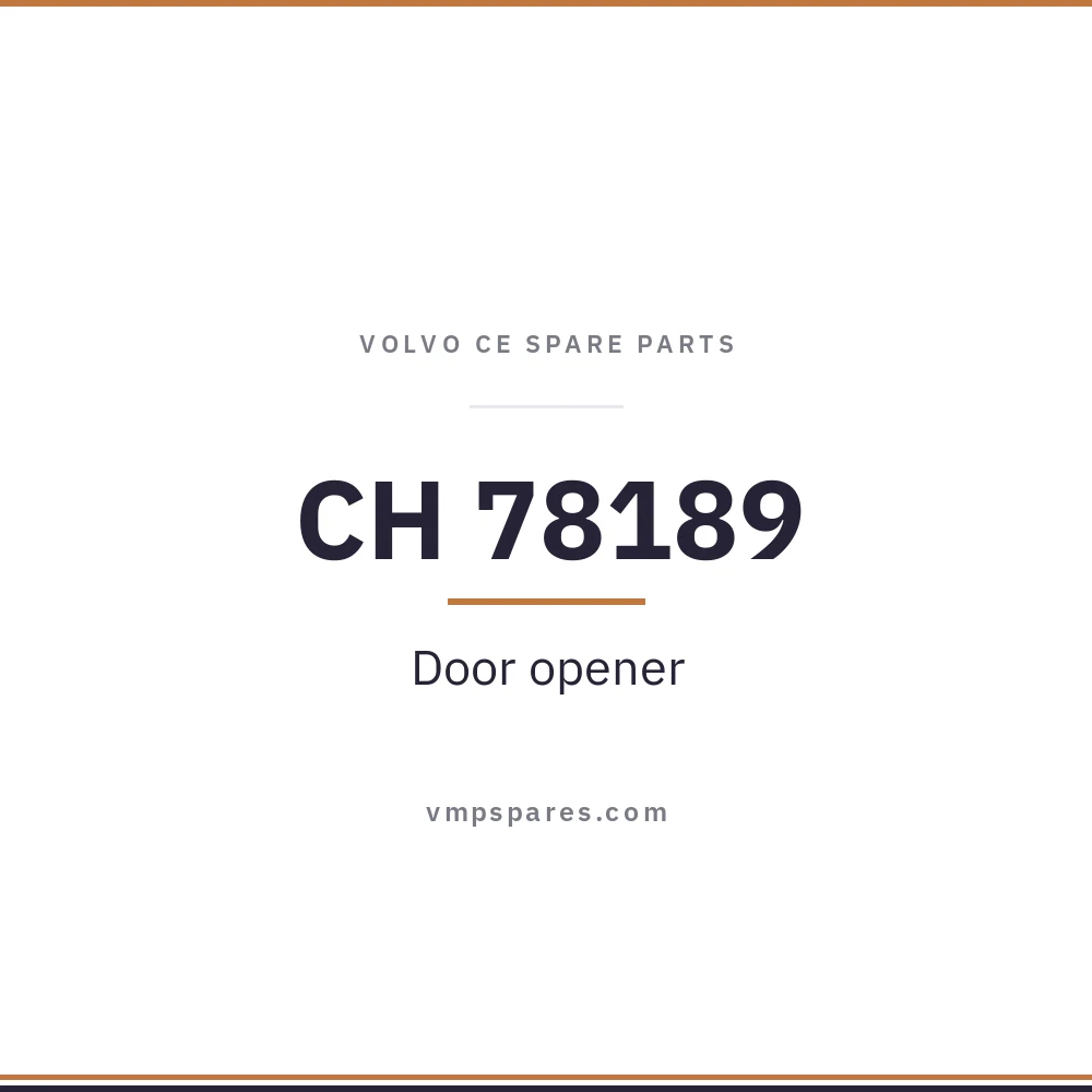 CH 78189 – Door opener