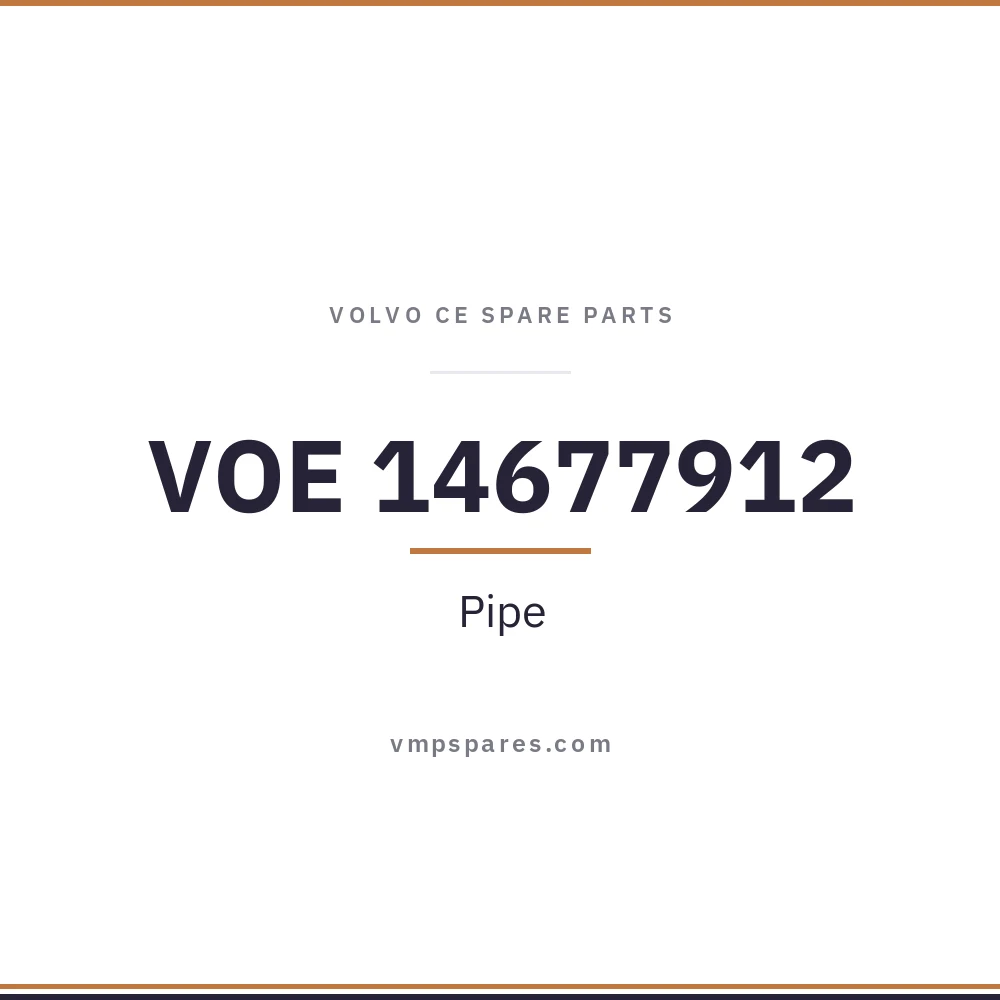 VOE 14677912 – Pipe