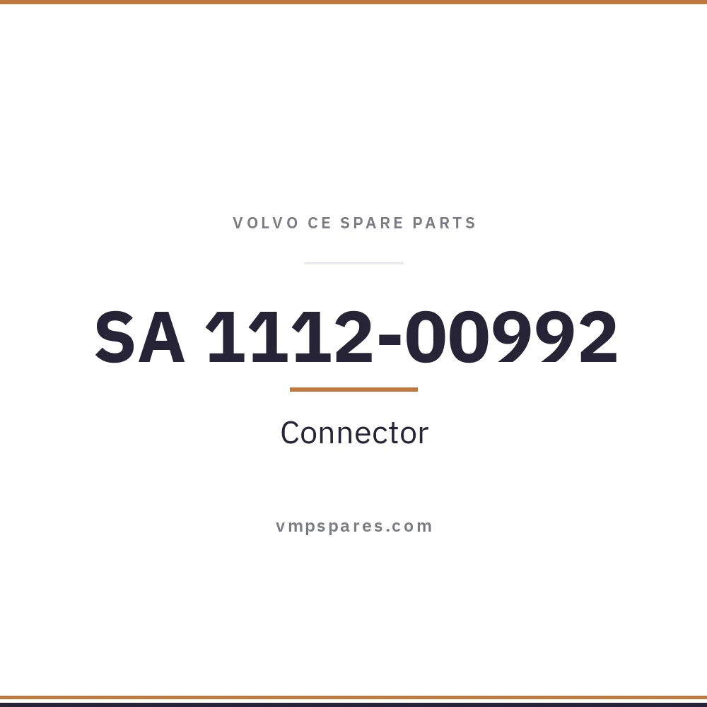 SA 1112-00992 – Connector