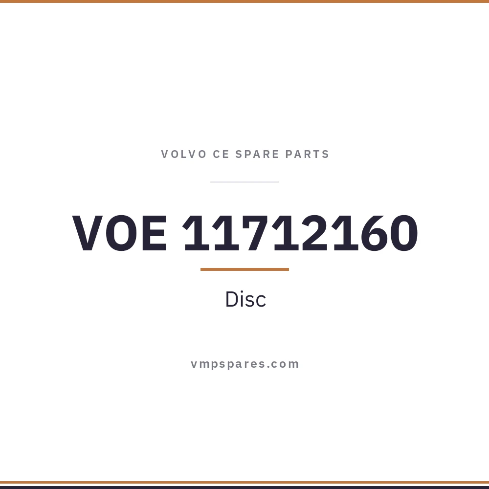 VOE 11712160 – Disc