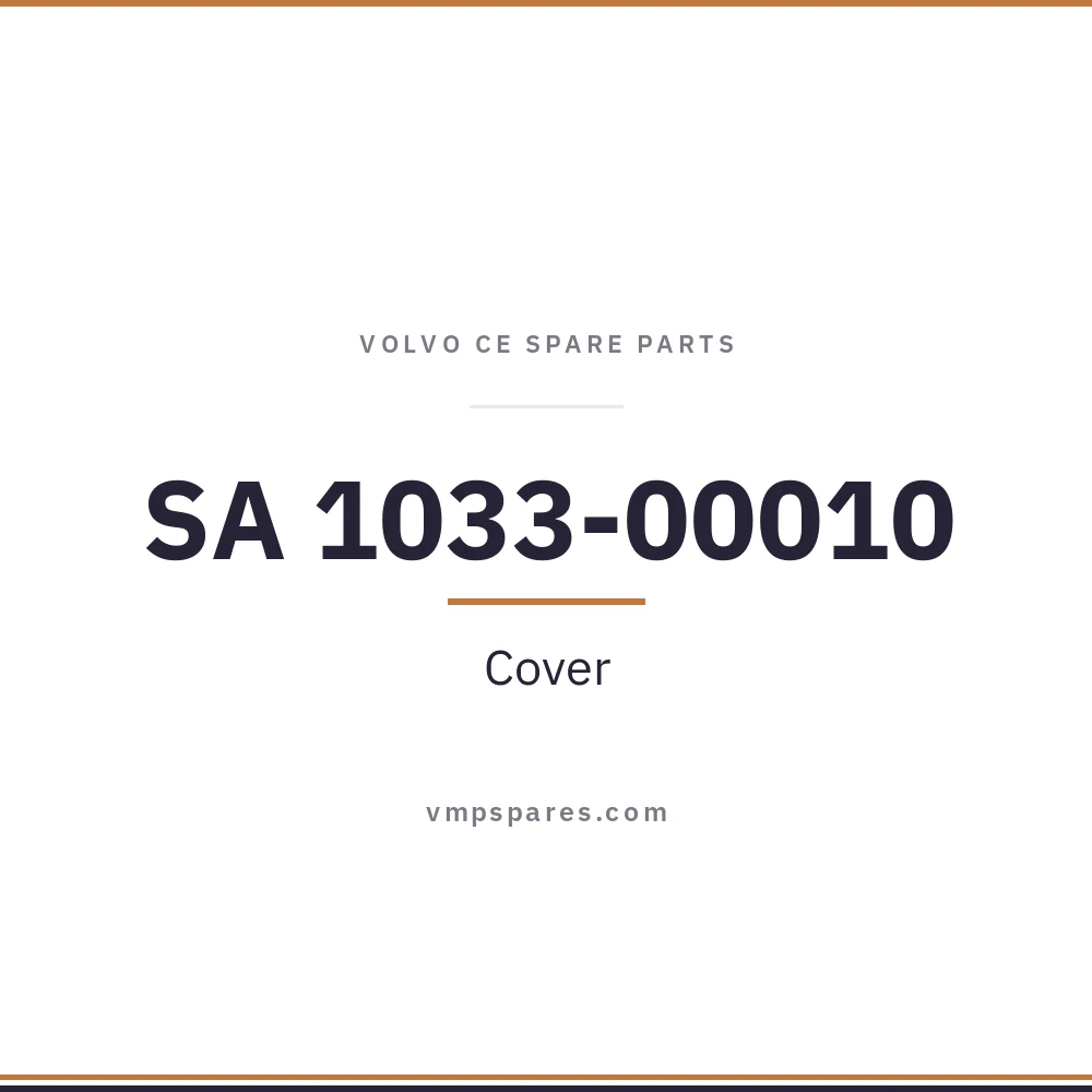 SA 1033-00010 – Cover