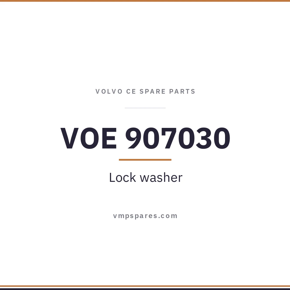 VOE 907030 – Lock washer