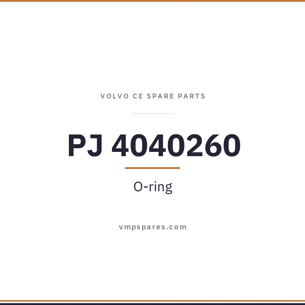 PJ 4040260 – O-ring
