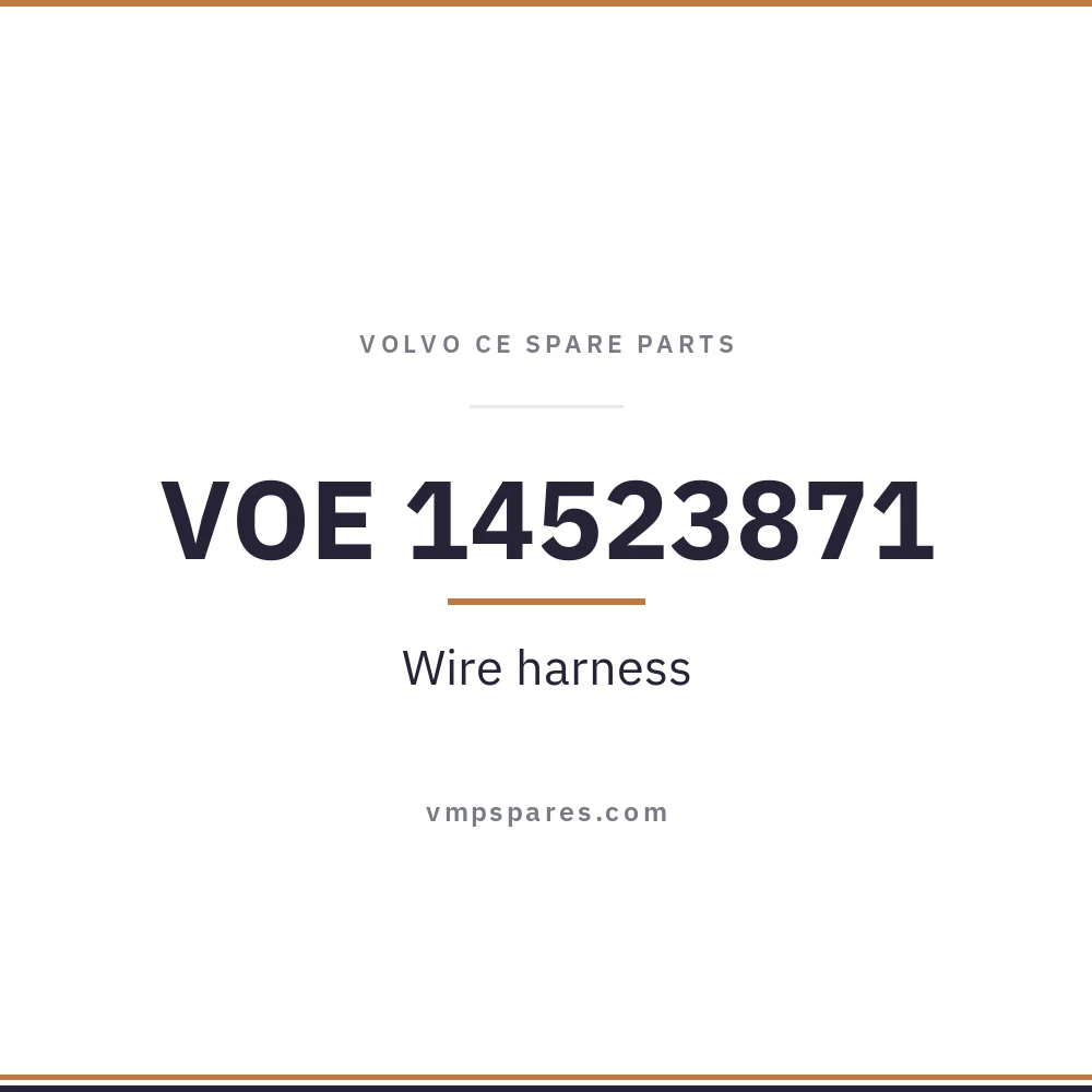 VOE 14523871 – Wire harness