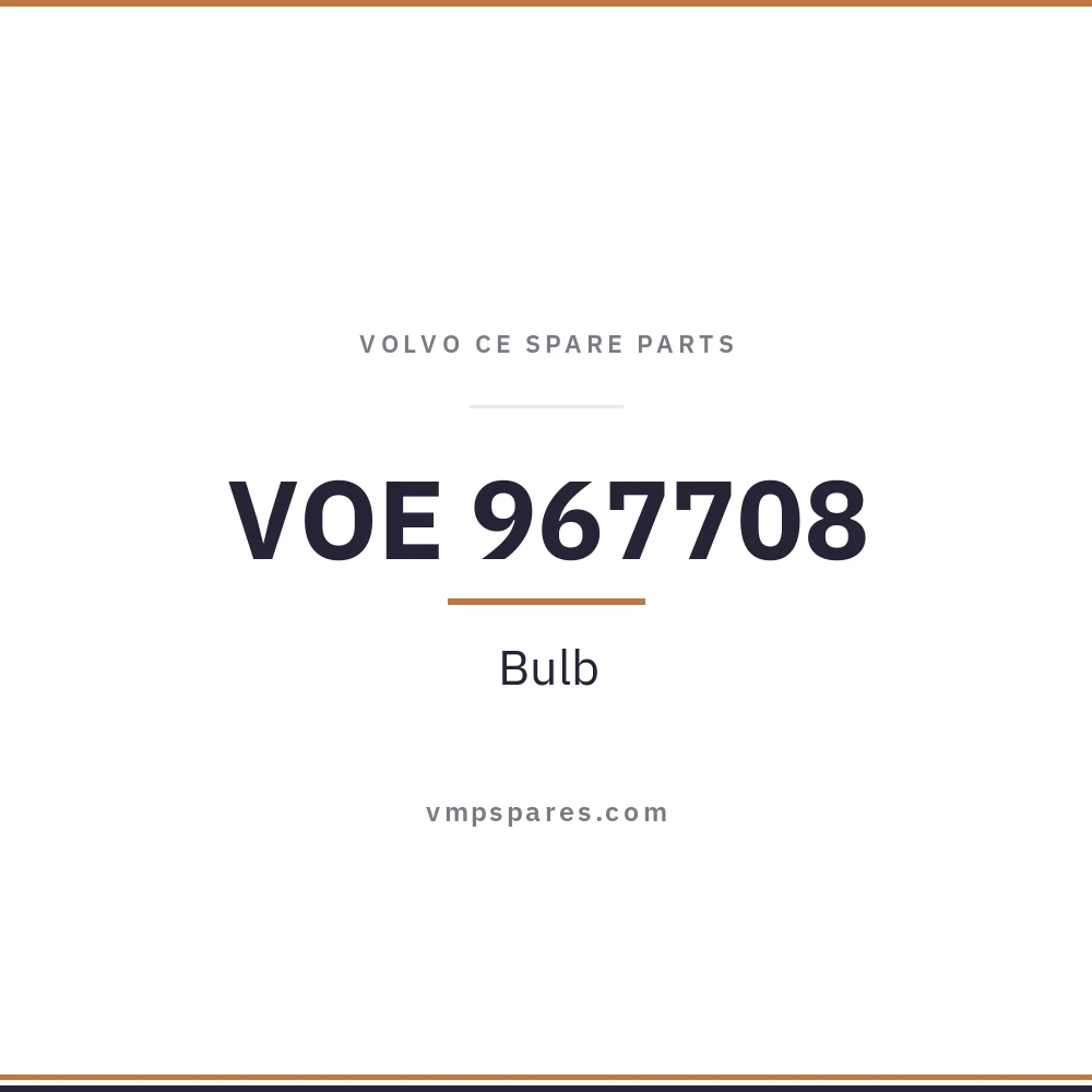 VOE 967708 – Bulb