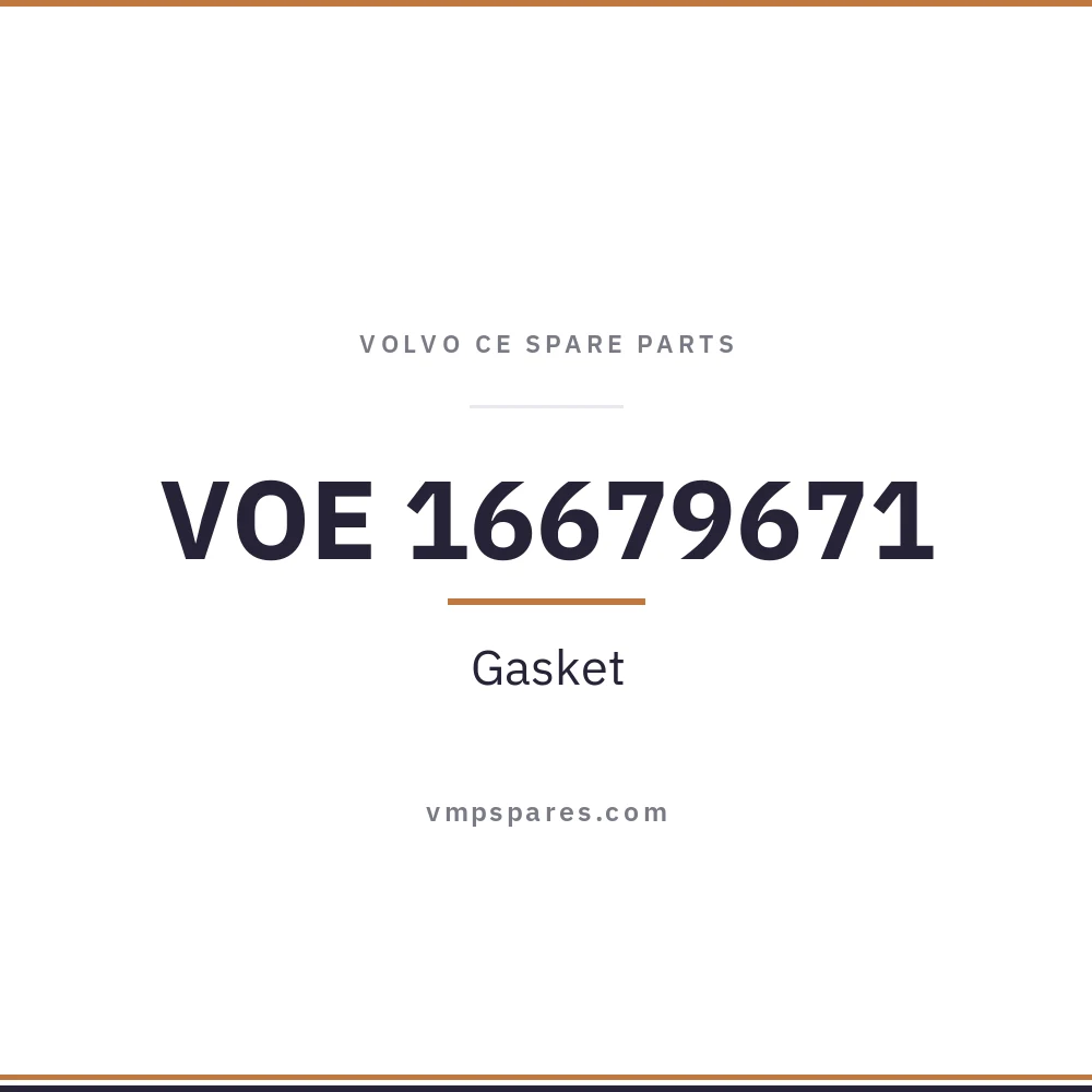 VOE 16679671 – Gasket