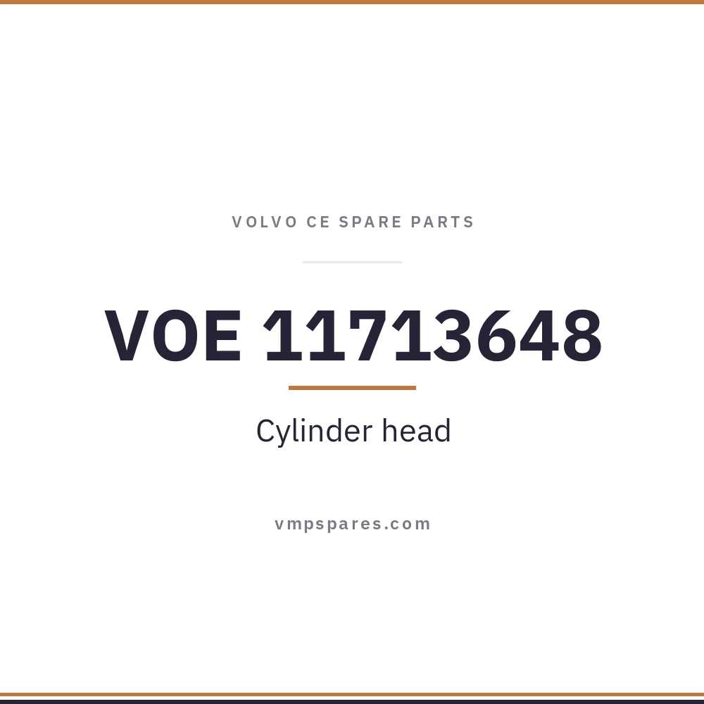 VOE 11713648 – Cylinder head