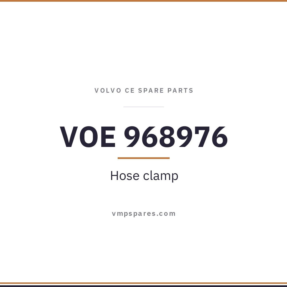 VOE 968976 – Hose clamp