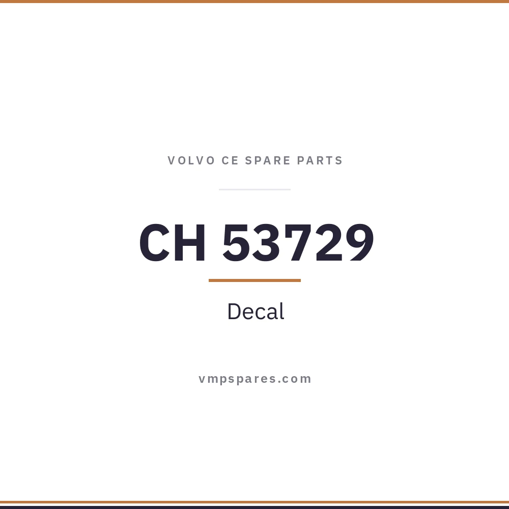 CH 53729 – Decal