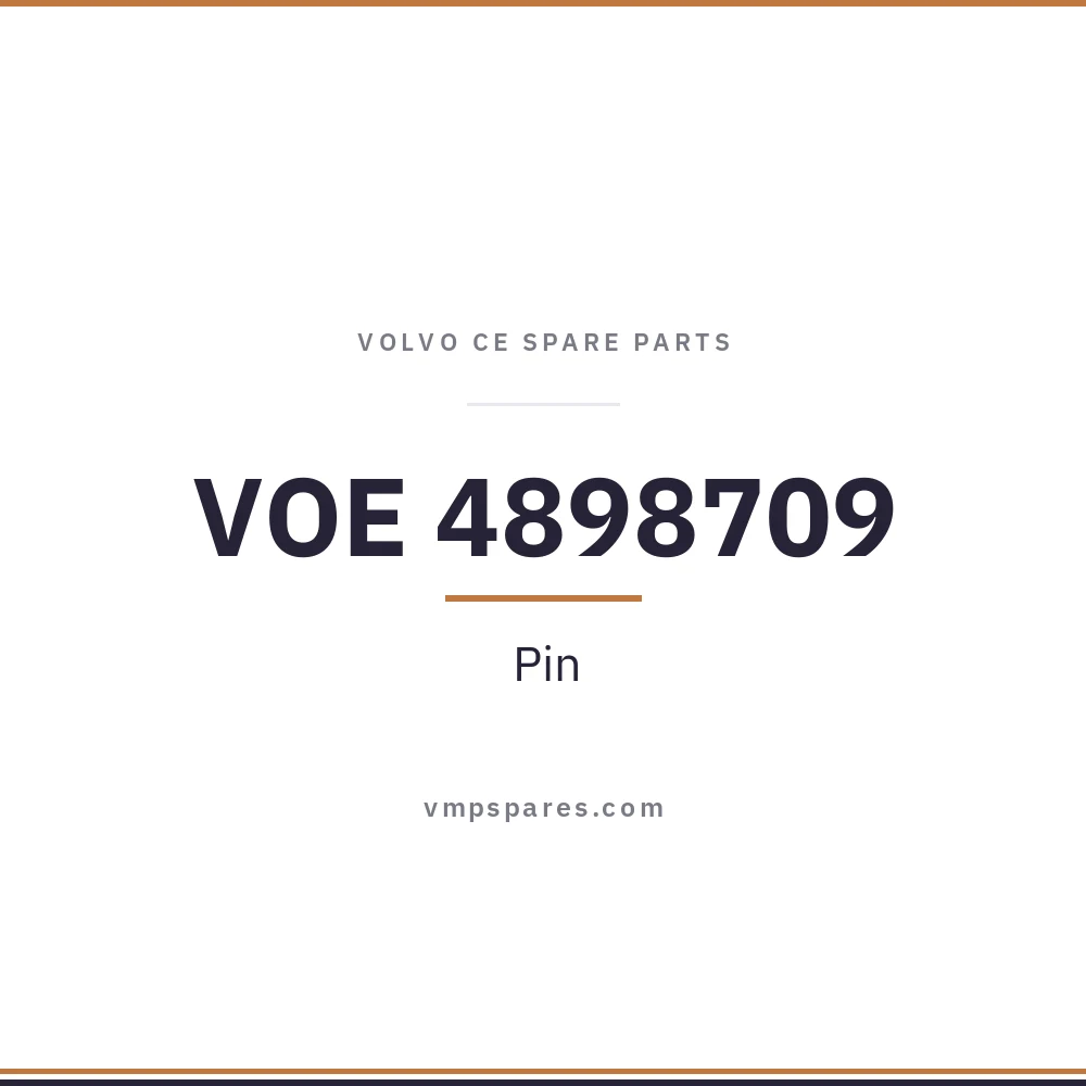 VOE 4898709 – Pin