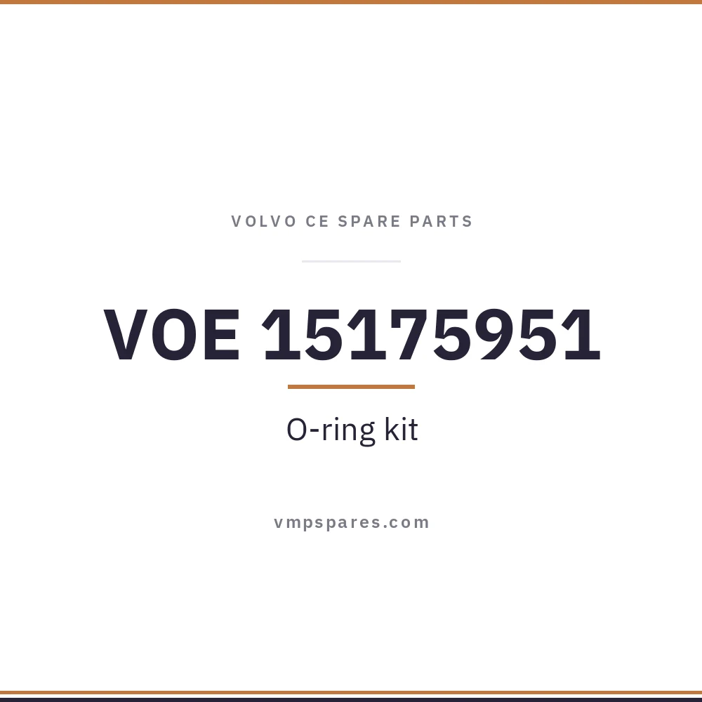 VOE 15175951 – O-ring kit