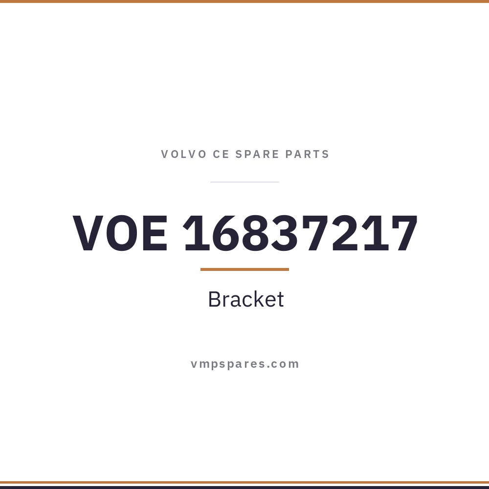 VOE 16837217 – Bracket