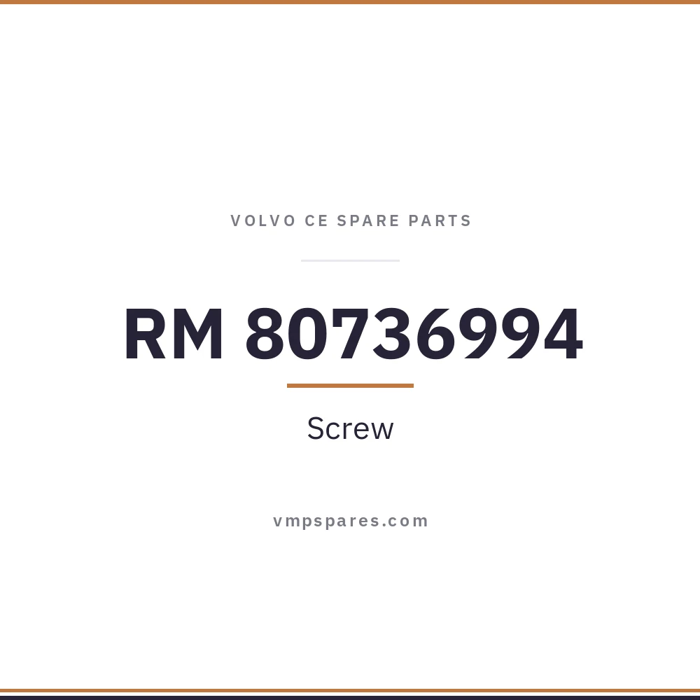 RM 80736994 – Screw