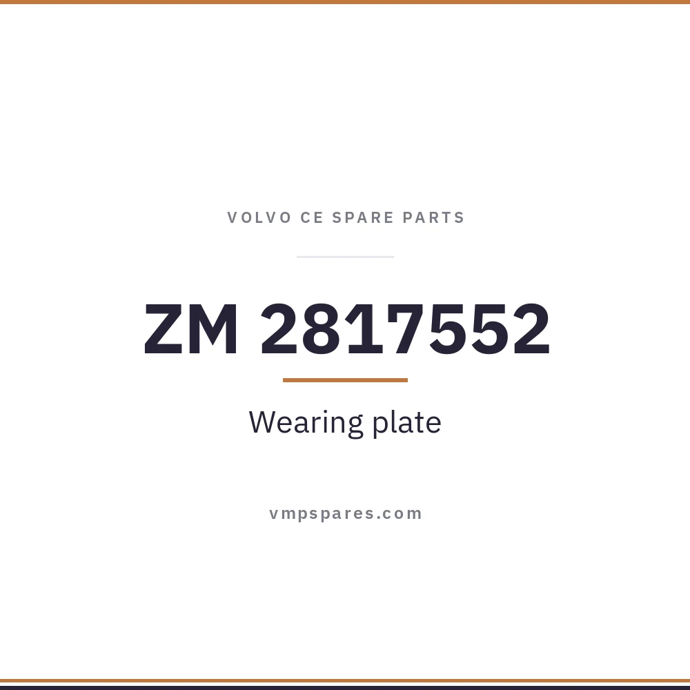 ZM 2817552 – Wearing plate