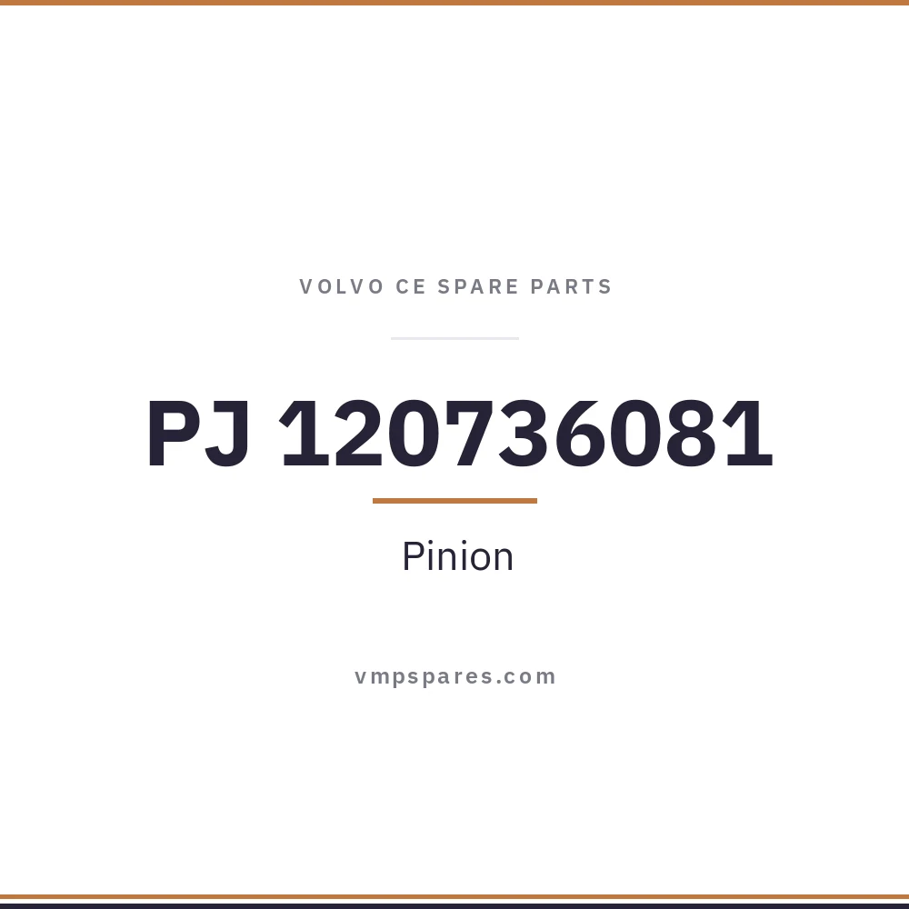 PJ 120736081 – Pinion