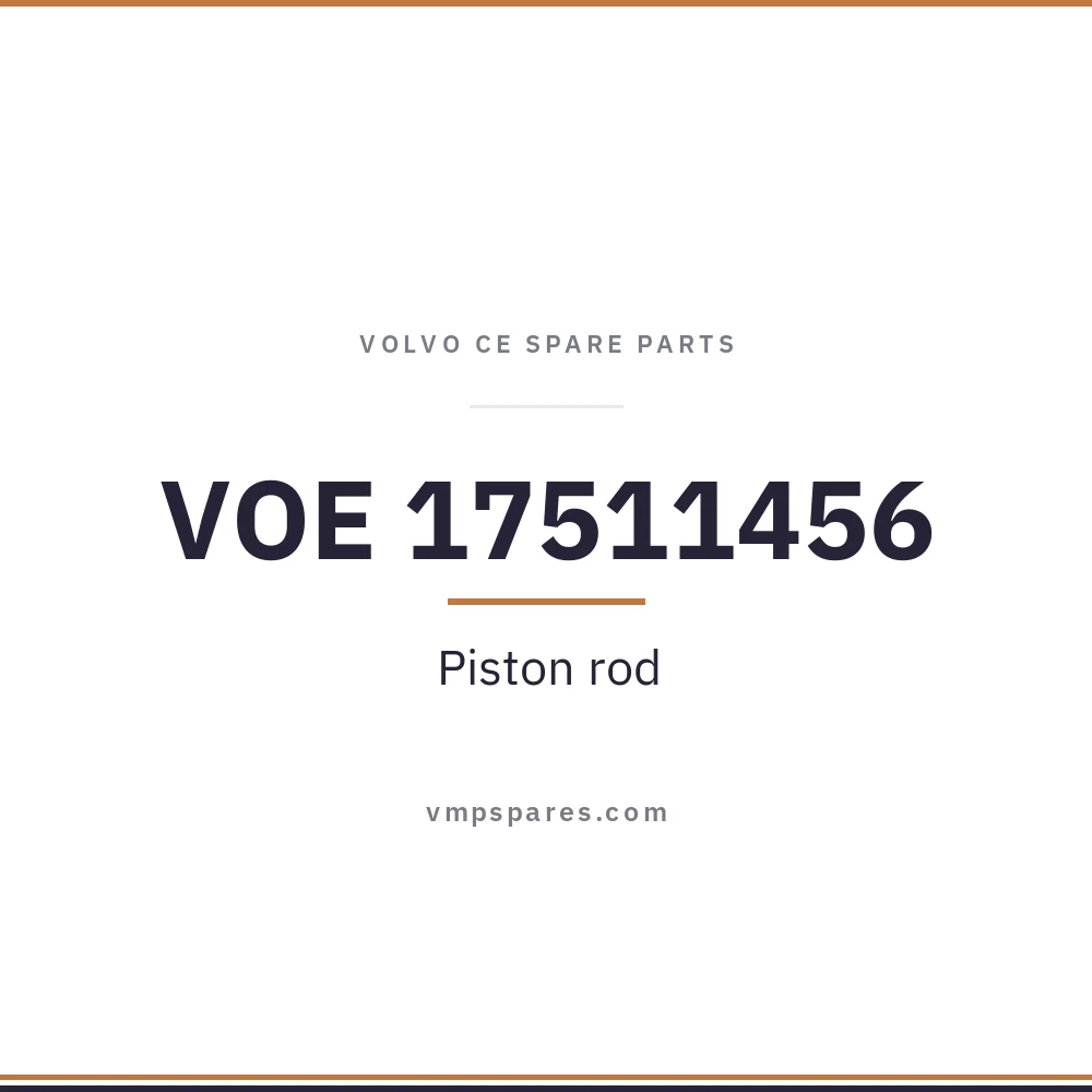VOE 17511456 – Piston rod