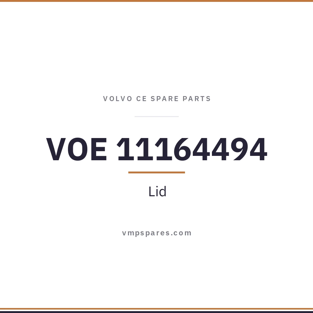 VOE 11164494 – Lid