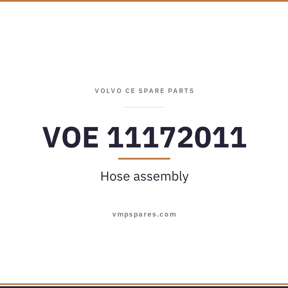 VOE 11172011 – Hose assembly