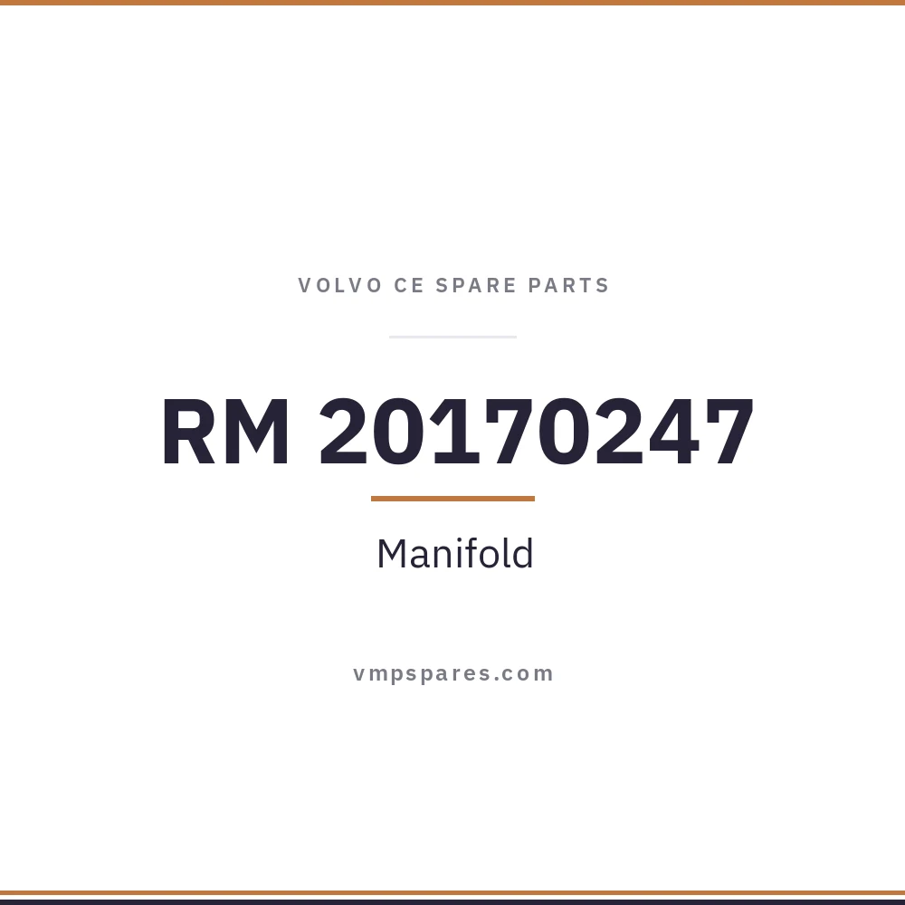 RM 20170247 – Manifold