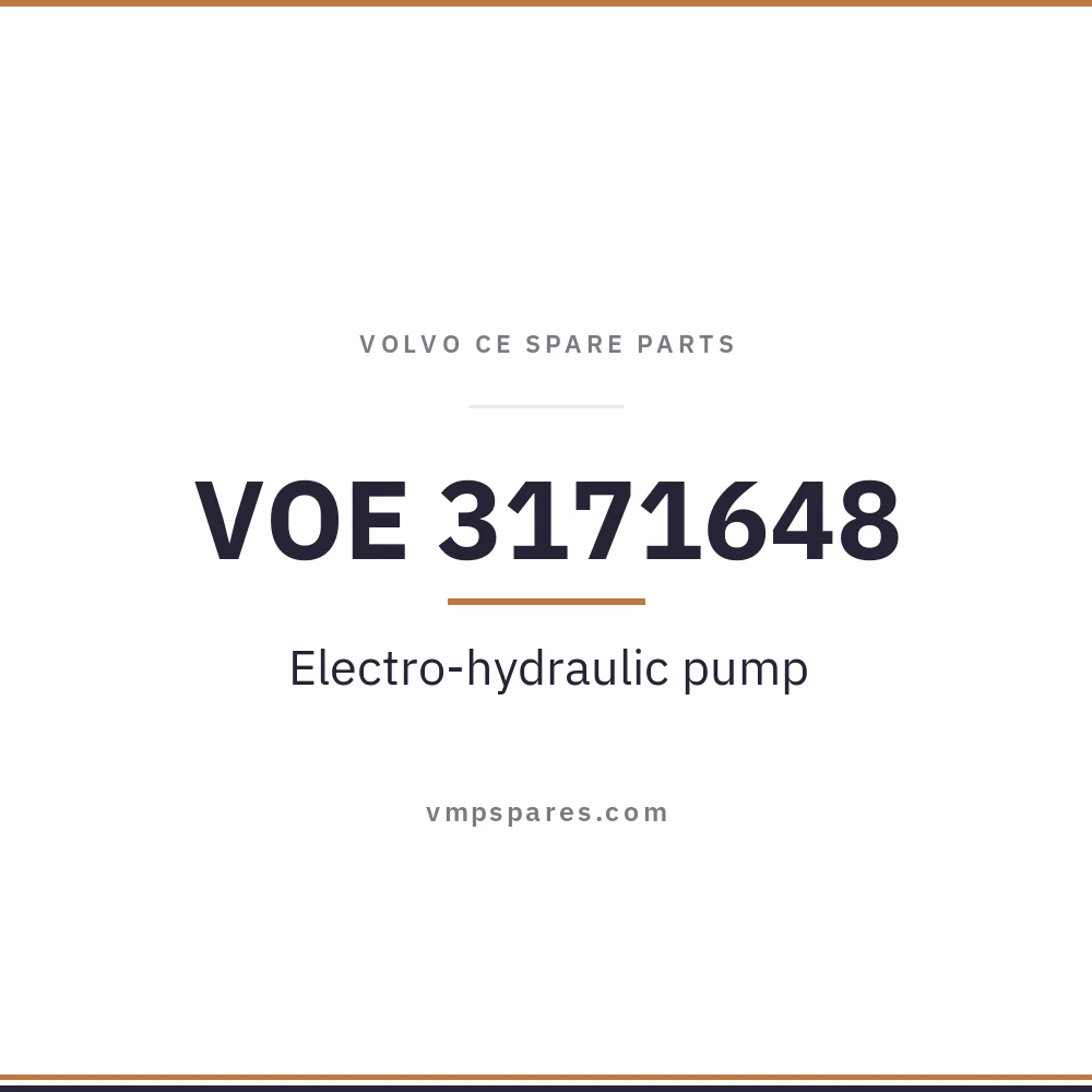 VOE 3171648 – Electro-hydraulic pump