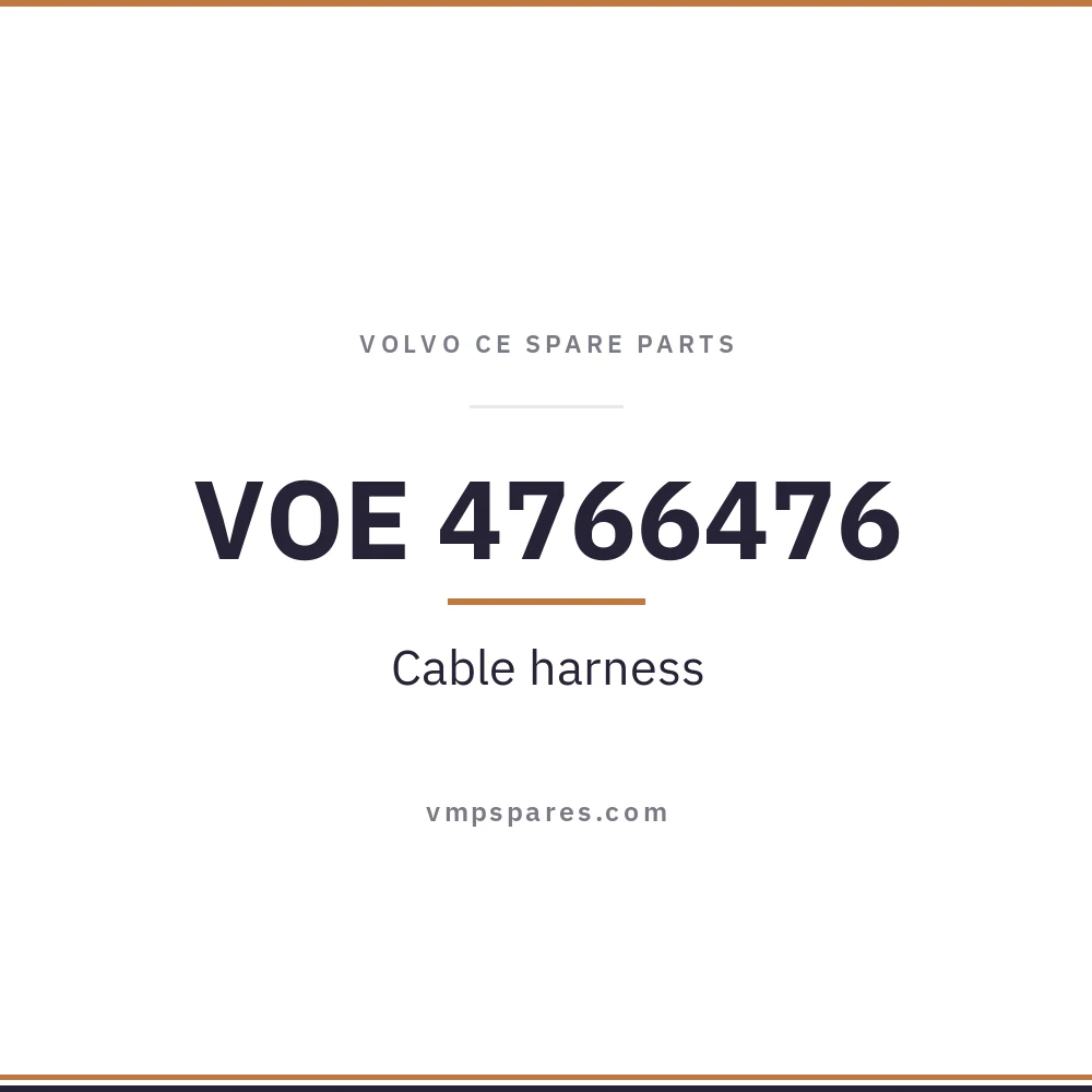 VOE 4766476 – Cable harness