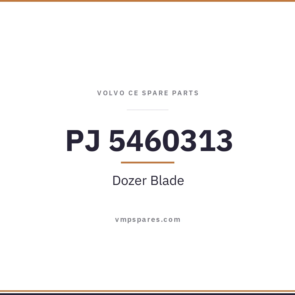 PJ 5460313 – Dozer Blade
