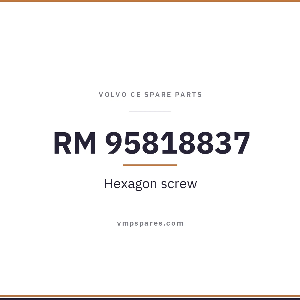 RM 95818837 – Hexagon screw