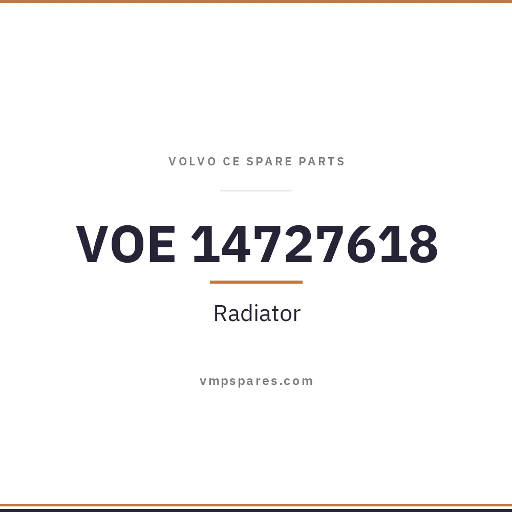 VOE 14727618 – Radiator