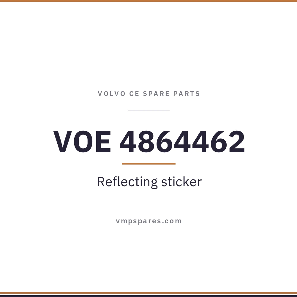 VOE 4864462 – Reflecting sticker