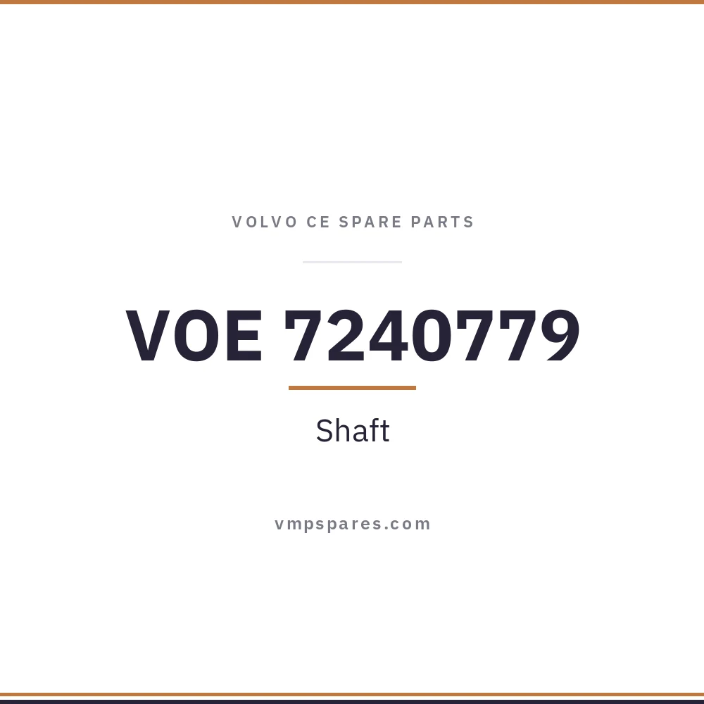 VOE 7240779 – Shaft