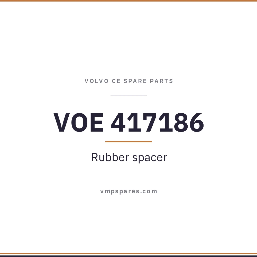 VOE 417186 – Rubber spacer