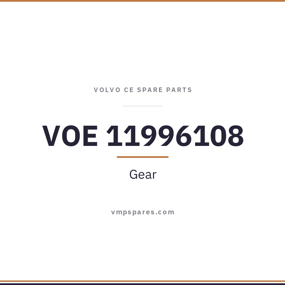 VOE 11996108 – Gear