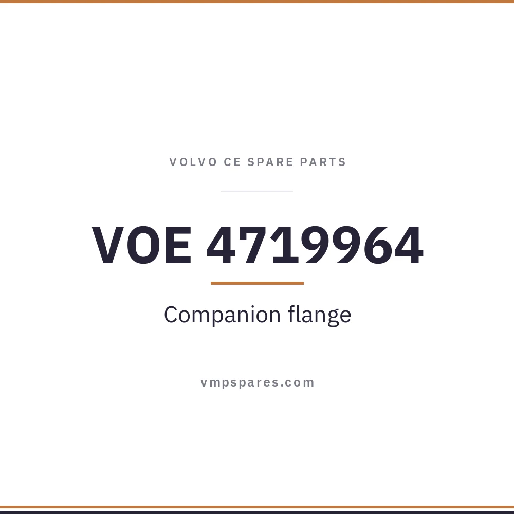 VOE 4719964 – Companion flange