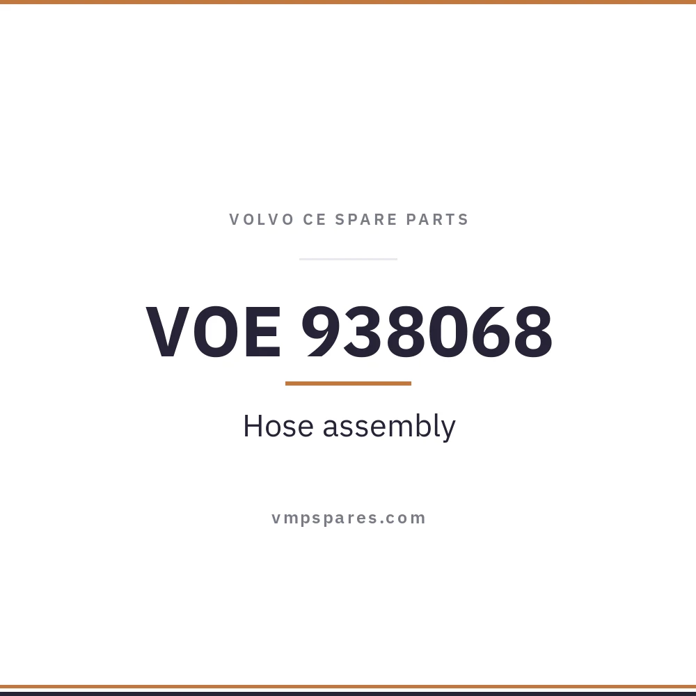 VOE 938068 – Hose assembly