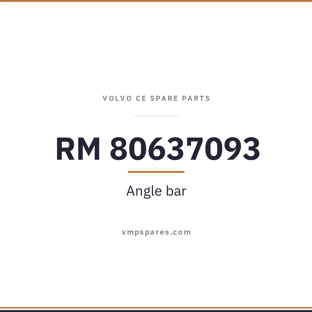 RM 80637093 – Angle bar