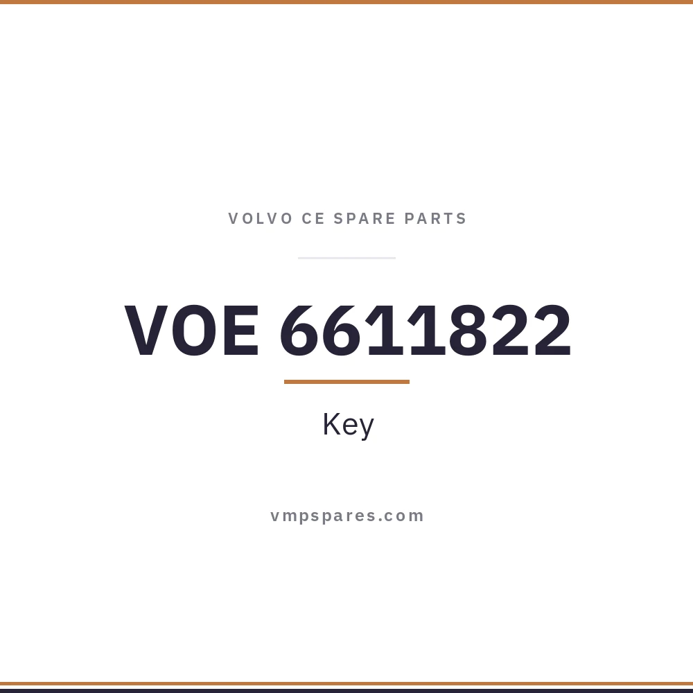 VOE 6611822 – Key
