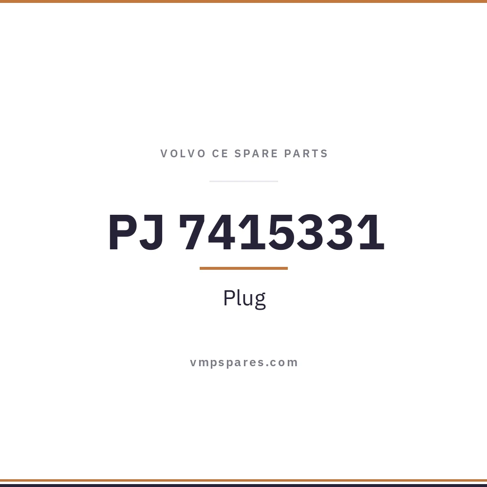 PJ 7415331 – Plug