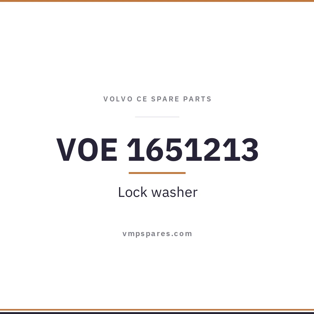 VOE 1651213 – Lock washer