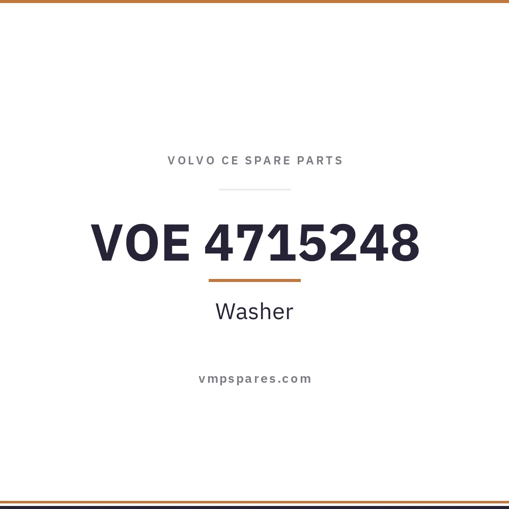 VOE 4715248 – Washer