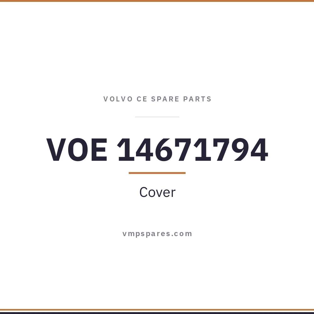 VOE 14671794 – Cover
