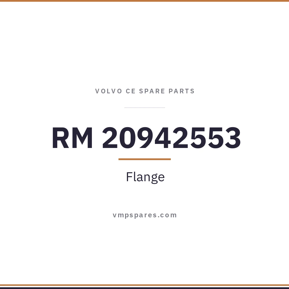 RM 20942553 – Flange