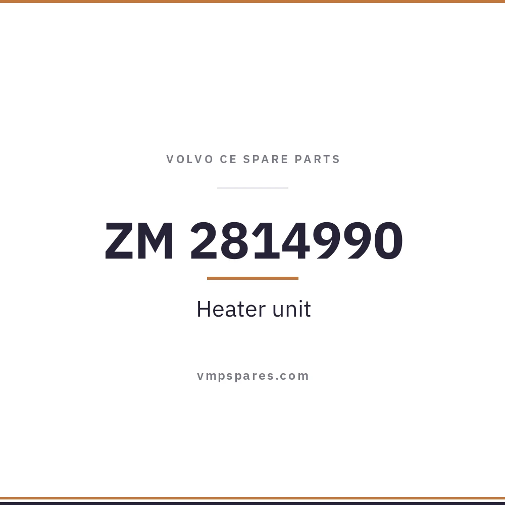 ZM 2814990 – Heater unit